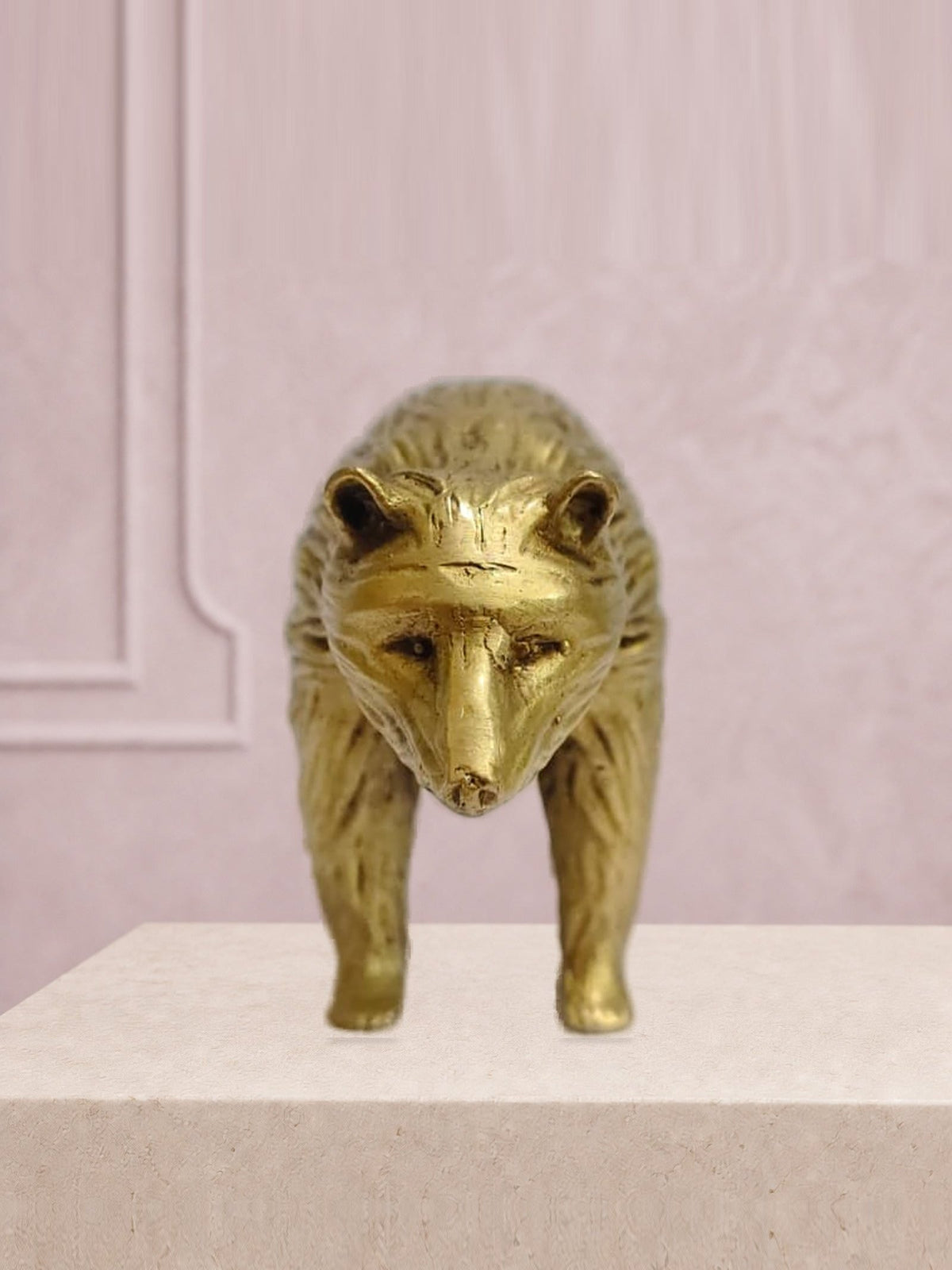 Varaha Brass Idol — finished side/alternate view