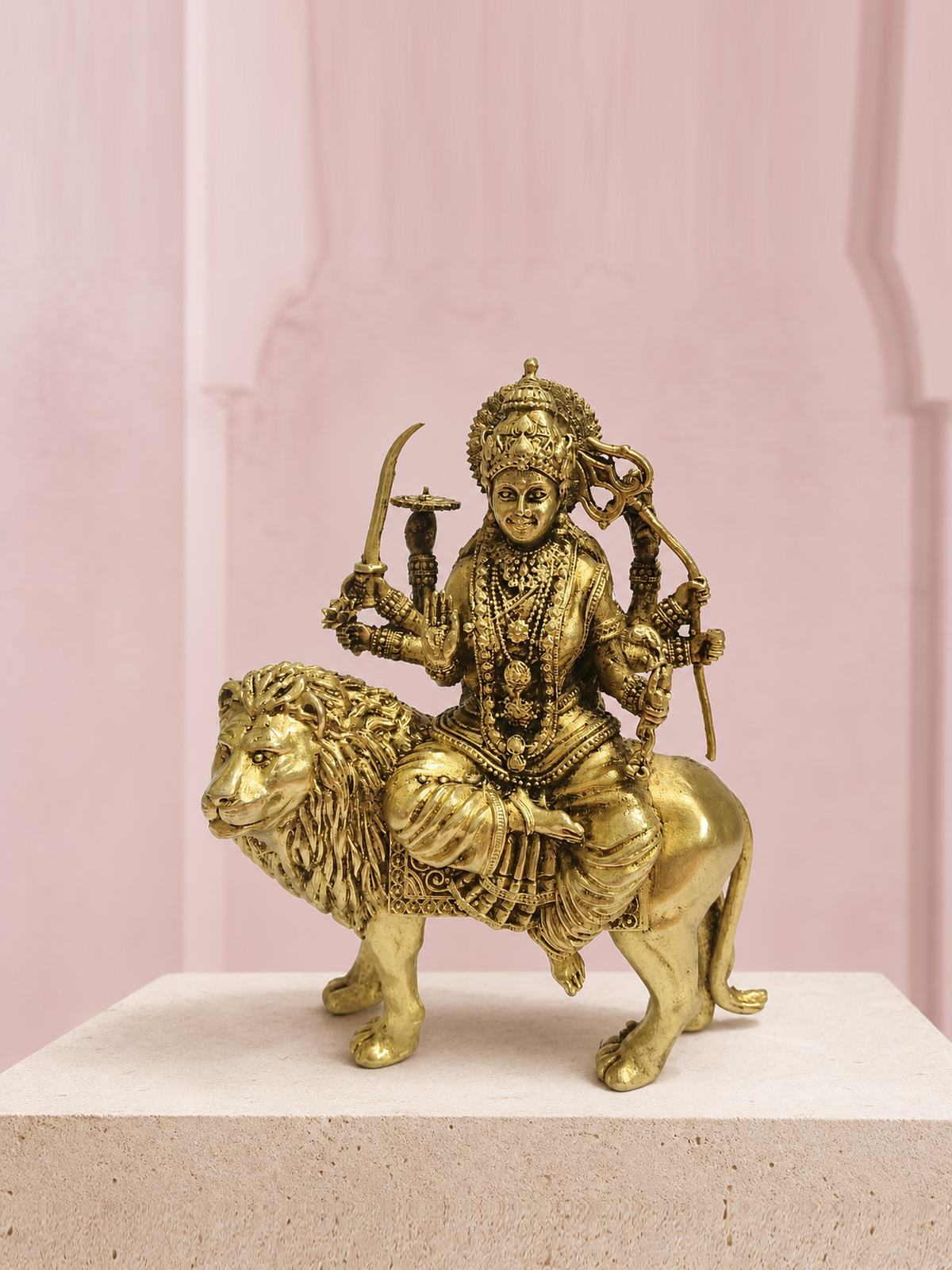 maa durga lion polished premium product image