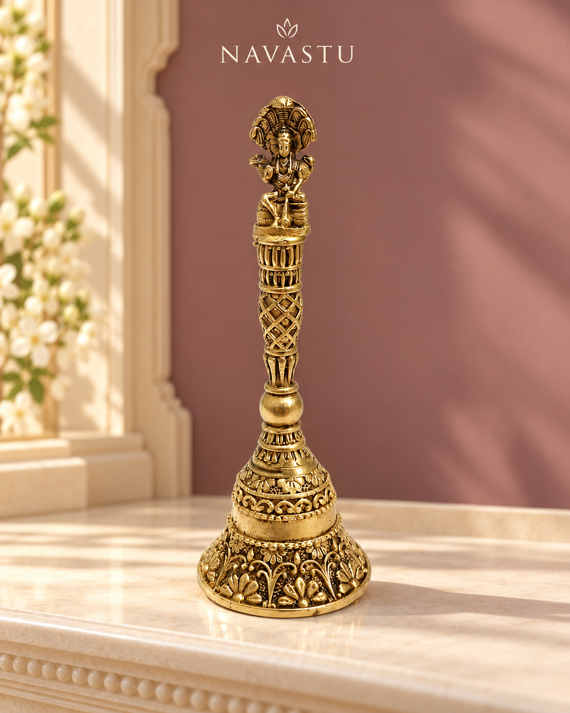 NAVASTU ChatGPT ad creative 2026-10-13 | ganesha-brass-pooja-bell-5-inch