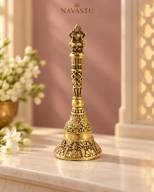 NAVASTU ChatGPT ad creative 2026-10-13 | lakshmi-brass-pooja-bell-5-inch