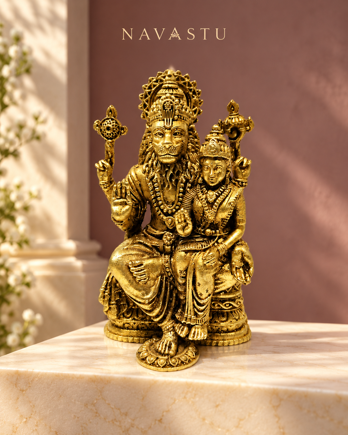 NAVASTU ChatGPT ad creative 2026-10-13 | lakshmi-narasimha-brass-idol-4-inch