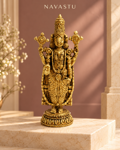 NAVASTU ChatGPT ad creative 2026-10-13 | standing-venkateswara-brass-idol-1