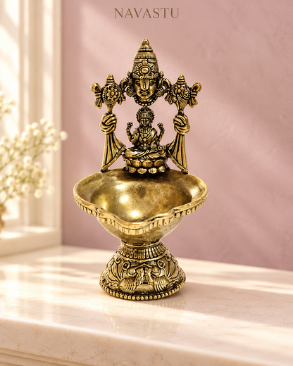 NAVASTU ChatGPT ad creative 2026-10-13 | venkateswara-lakshmi-brass-diya-stand