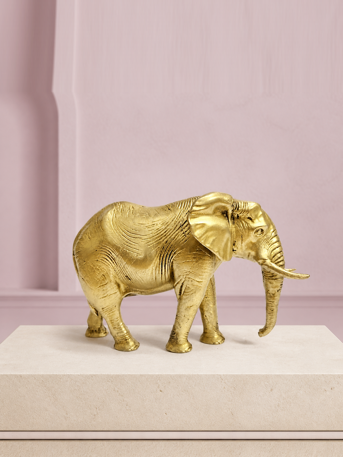 standing elephant polished premium product image